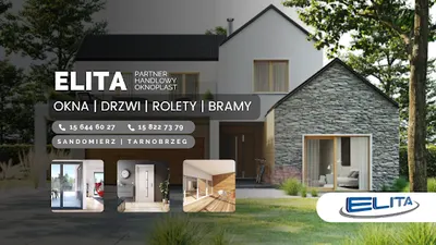 Elita. Partner firmy Oknoplast. Okna, drzwi i rolety